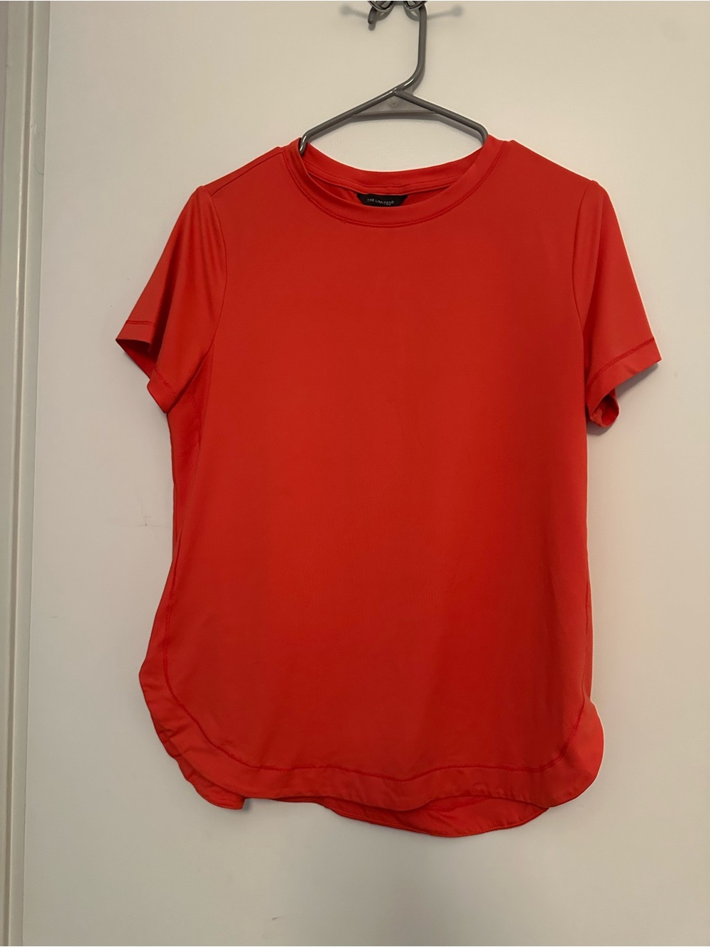 The Limited Orange Short-Sleeve Athletic Top